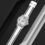 SKMEI 9342 Racing Analog Quartz Sports Watch - white - Image 3