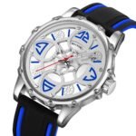 SKMEI 9342 Racing Analog Quartz Sports Watch - blue